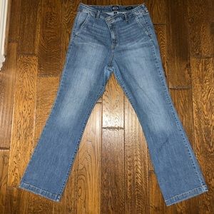 Scoop skinny trouser jeans, light wash, straight leg